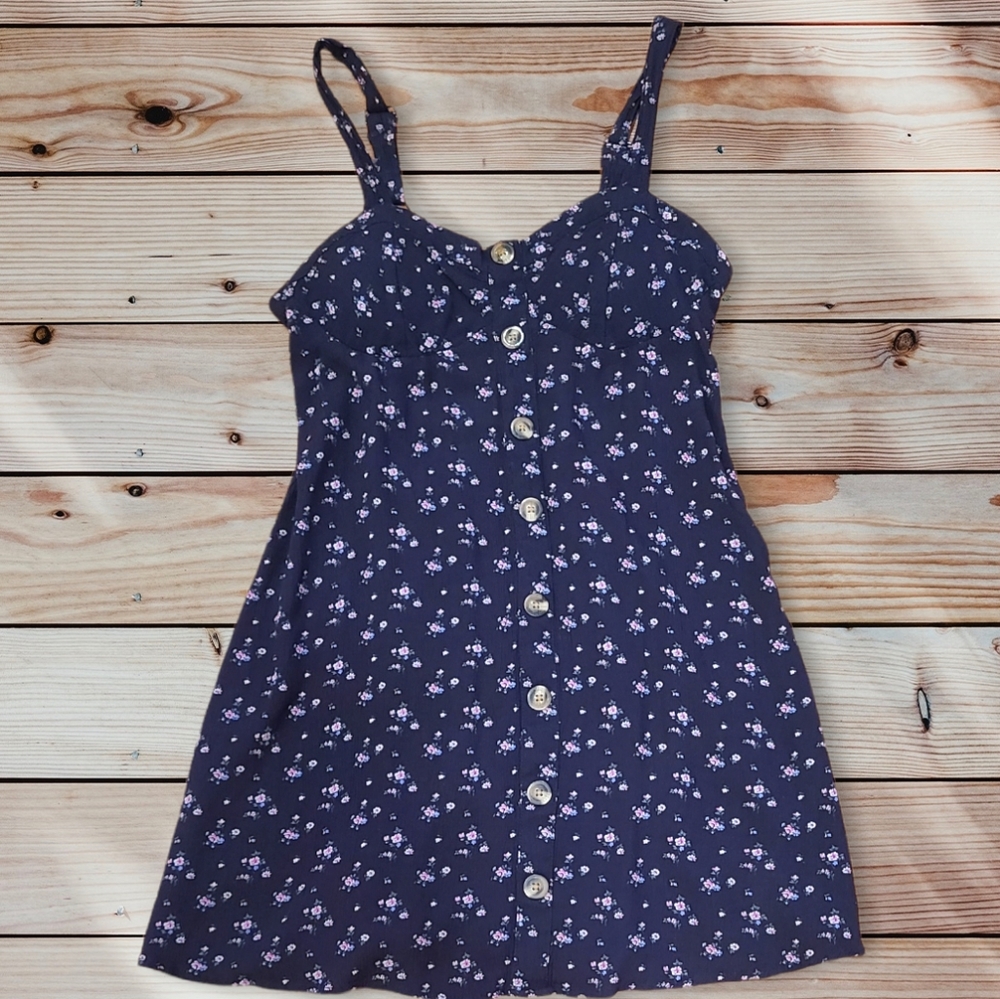 American Eagle Button Down Mini Dress Size Small